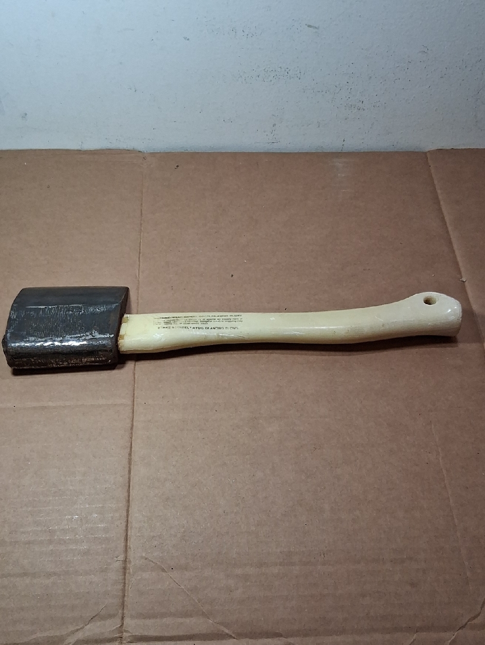 3 Lbs. Kitchen Cleaver with 12 "Fiberglass Handle